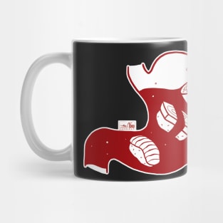 Food in My Stomach - Sushi (Color) Mug